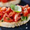 Bruschettas com Margherita Yema